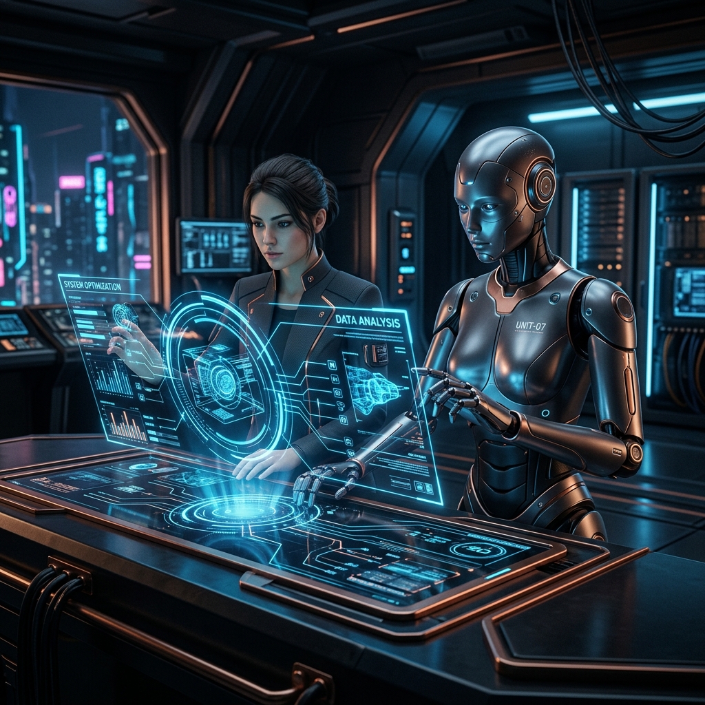 Human and AI Working Together